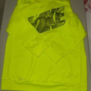 Nike Bright Yellow Hoodie